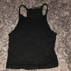 Black Stretchy Tank Top